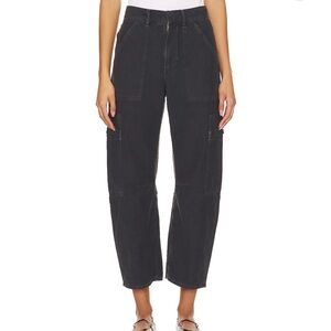 Citizens of Humanity Marcelle Cargo in Washed Black, 26
